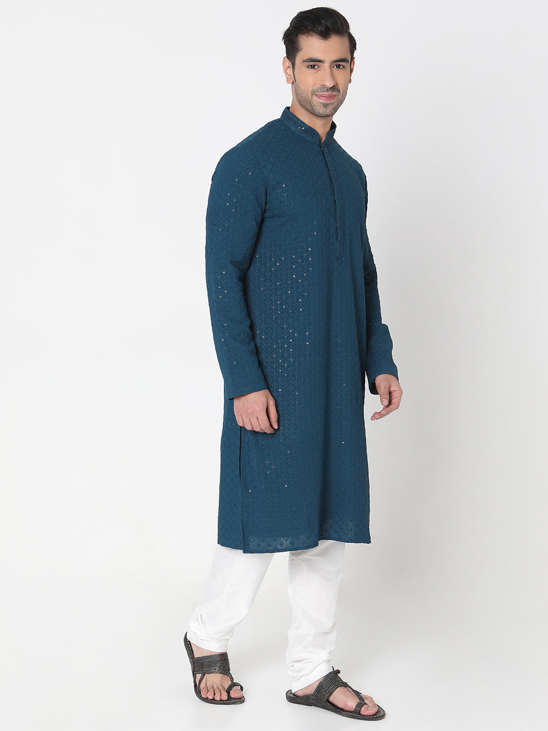Regular Fit Embellished Kurta Sets