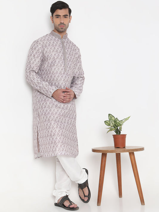Regular Fit Printed Kurta Sets