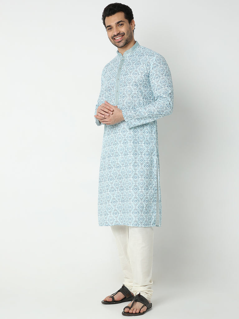 Regular Fit Embellished Kurta Sets