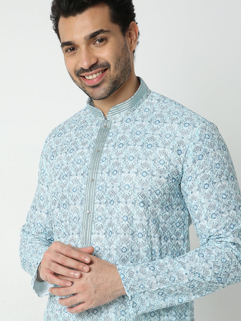 Regular Fit Embellished Kurta Sets