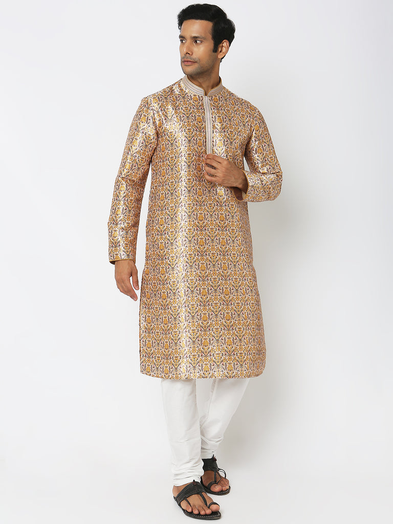 Regular Fit Jacquard Kurta Sets