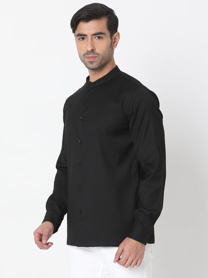 Regular Fit Solid Short Kurta