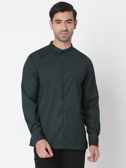 Regular Fit Solid Short Kurta