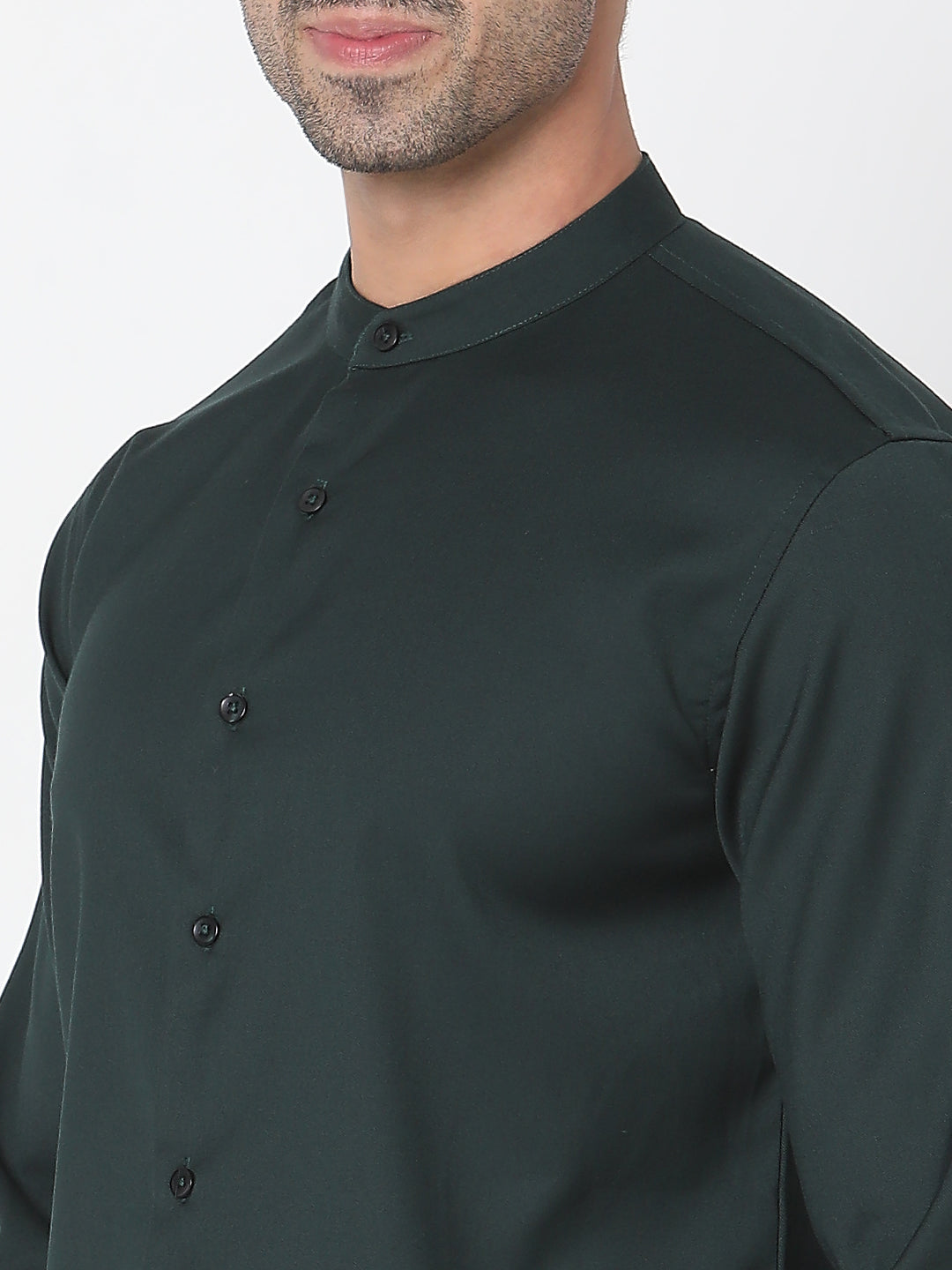 Regular Fit Solid Short Kurta