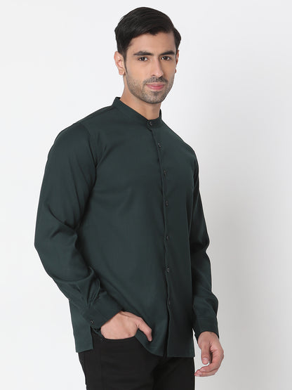 Regular Fit Solid Short Kurta