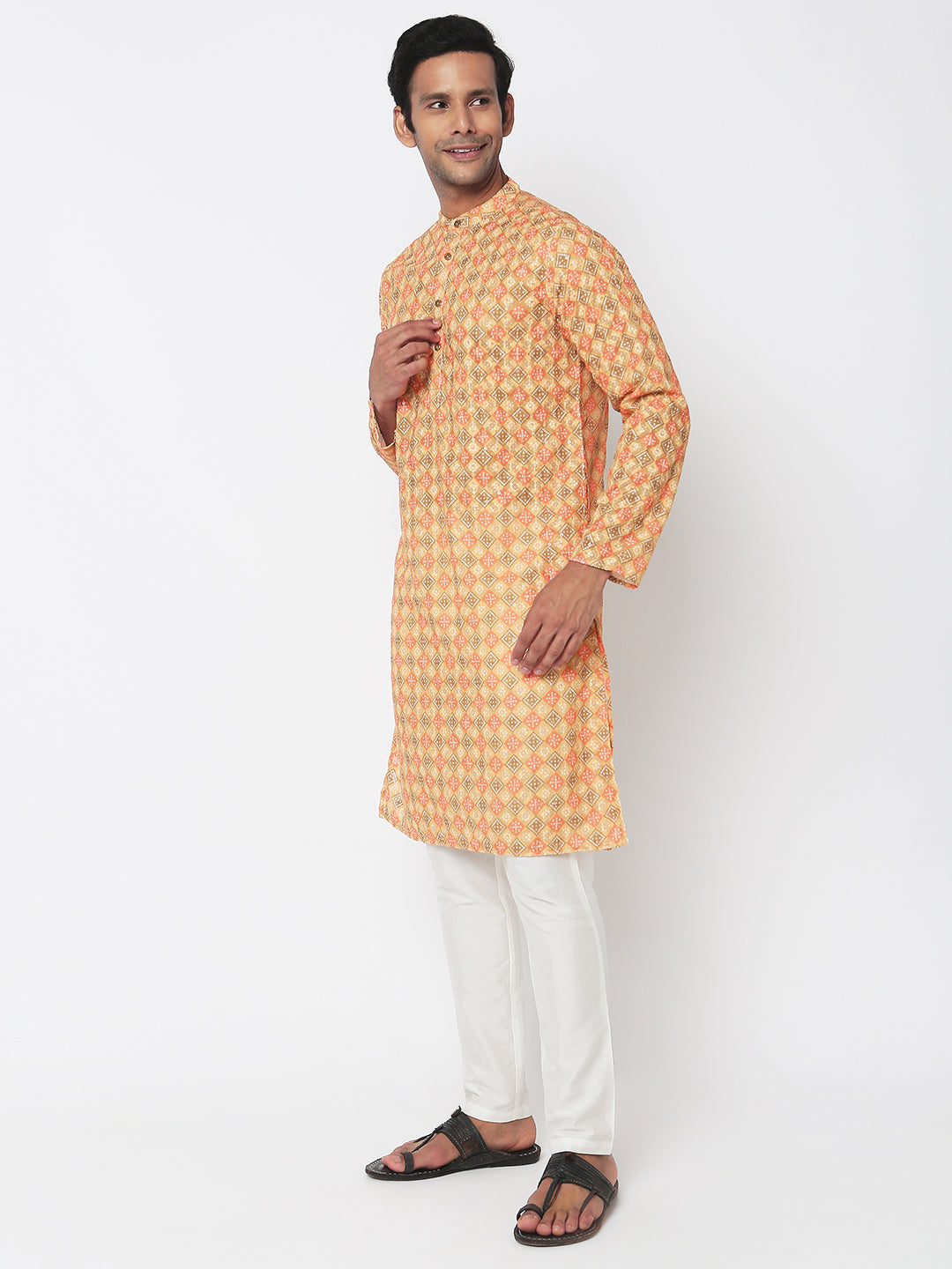 Regular Fit Printed Kurta