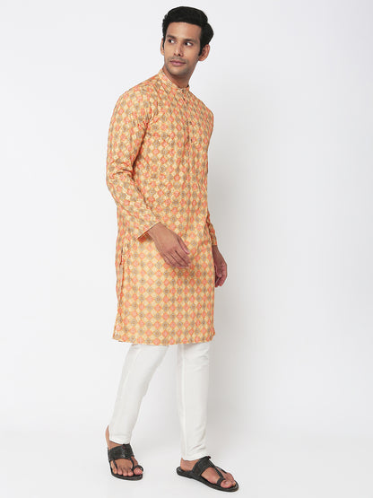 Regular Fit Printed Kurta