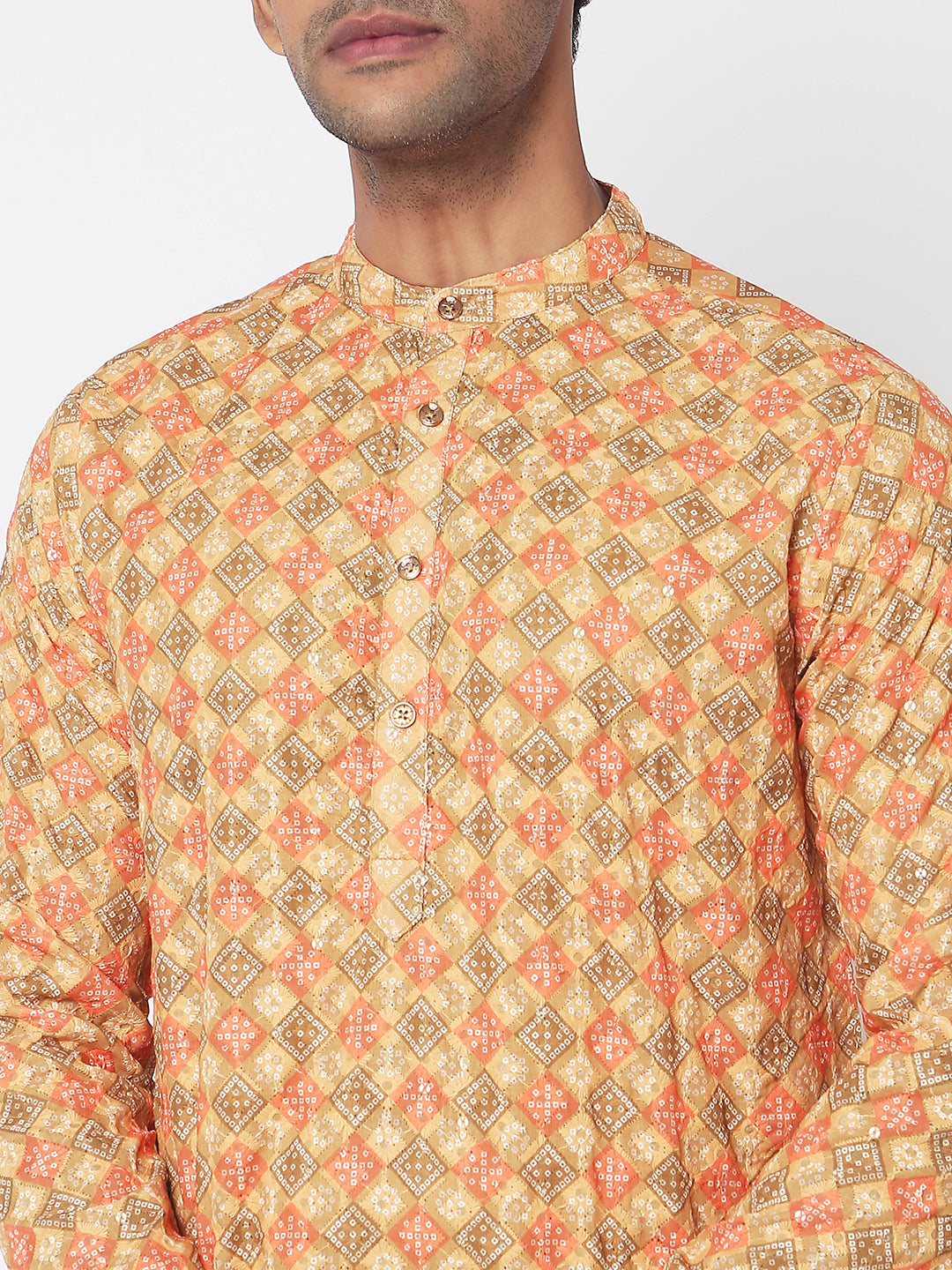 Regular Fit Printed Kurta