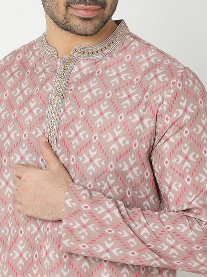 Regular Fit Printed Kurta