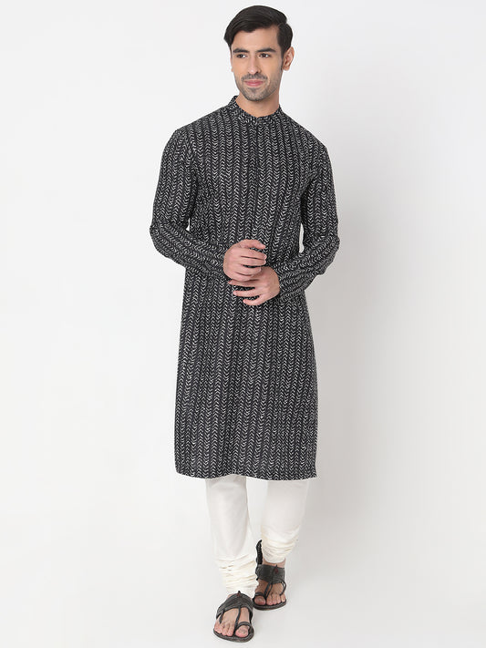 Regular Fit Printed Kurta