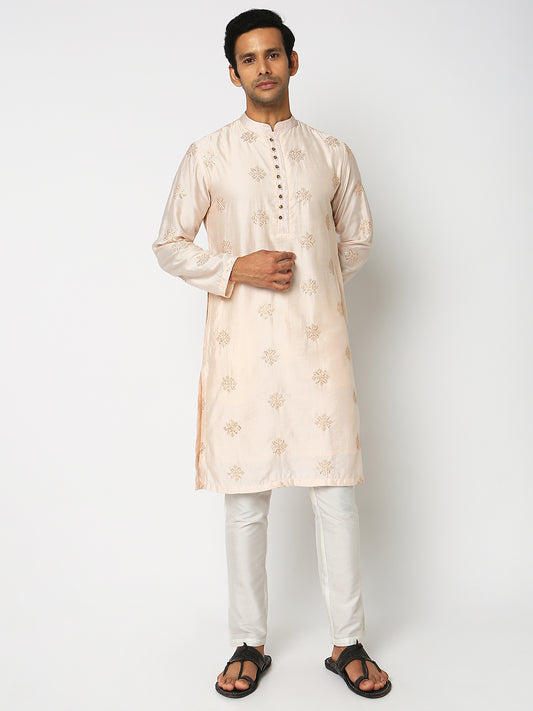 Regular Fit Embellished Kurta