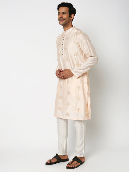 Regular Fit Embellished Kurta