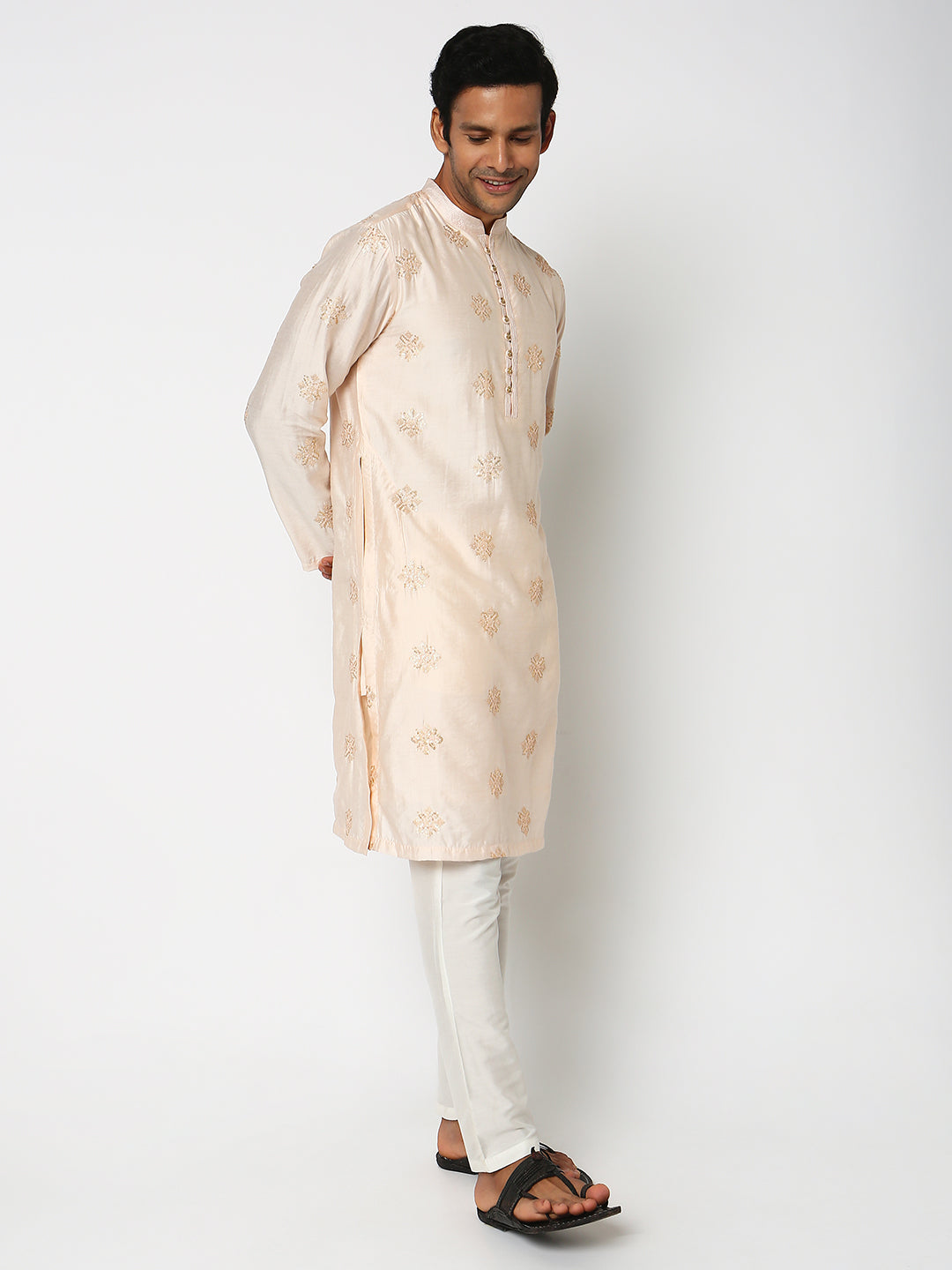 Regular Fit Embellished Kurta