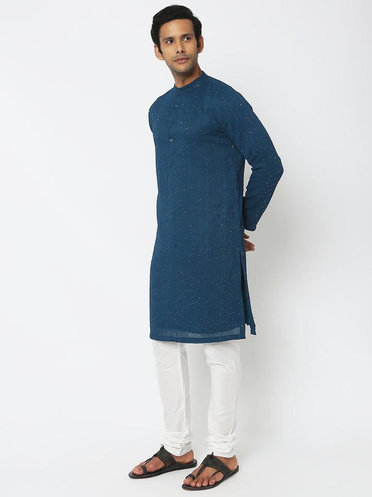 Regular Fit Embellished Kurta