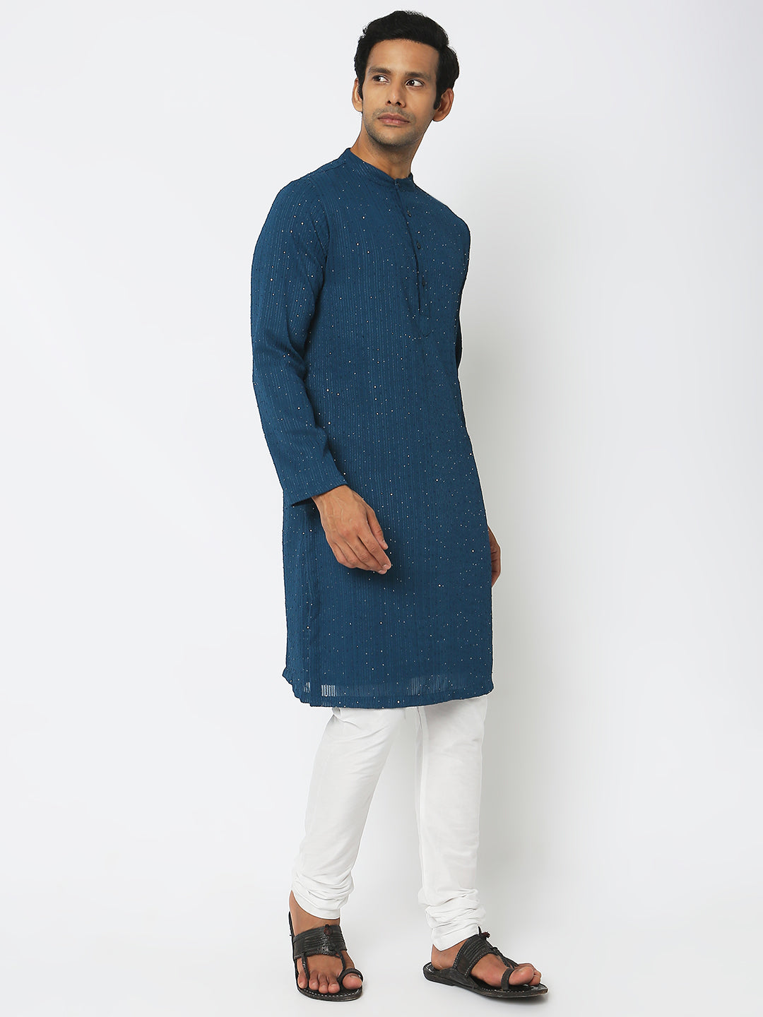 Regular Fit Embellished Kurta