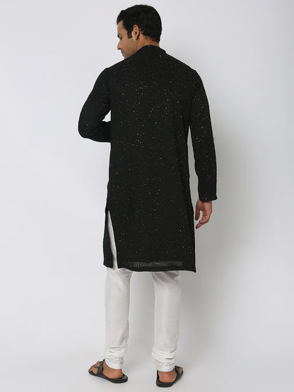 Regular Fit Embellished Kurta