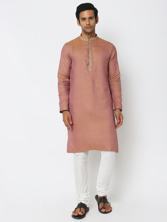Regular Fit Embellished Kurta