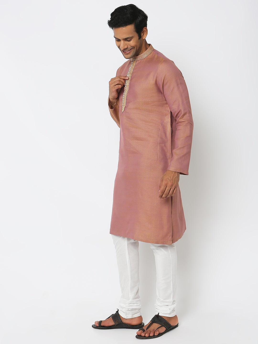 Regular Fit Embellished Kurta