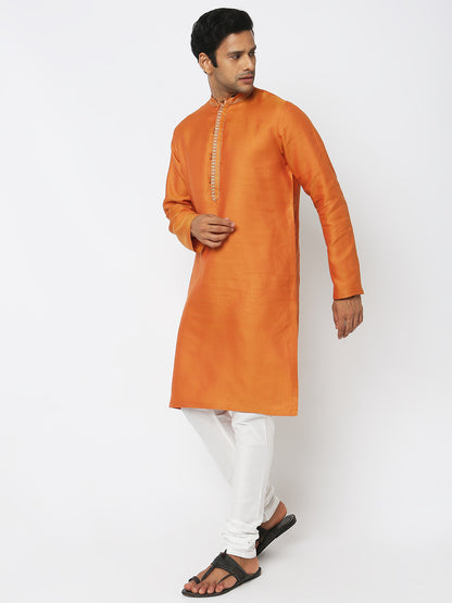 Regular Fit Embroidered Kurta