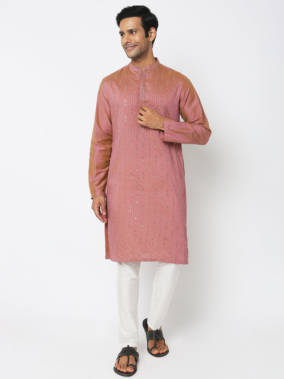 Regular Fit Embellished Kurta