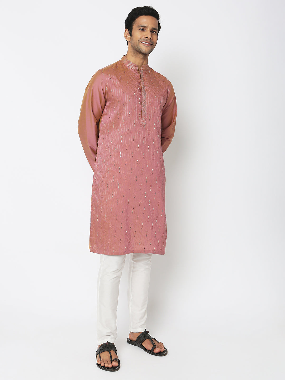Regular Fit Embellished Kurta