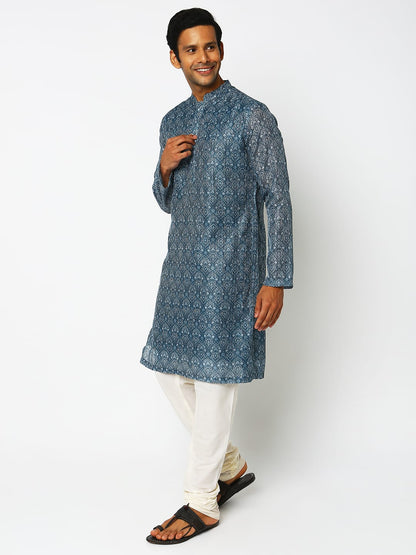 Regular Fit Embellished Kurta