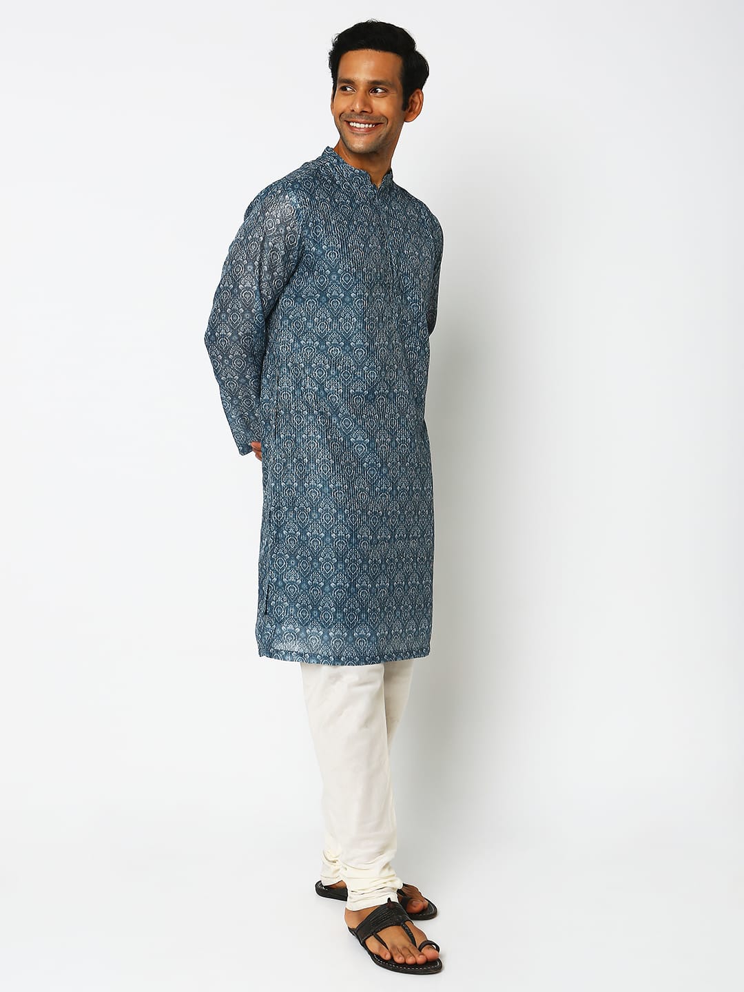 Regular Fit Embellished Kurta