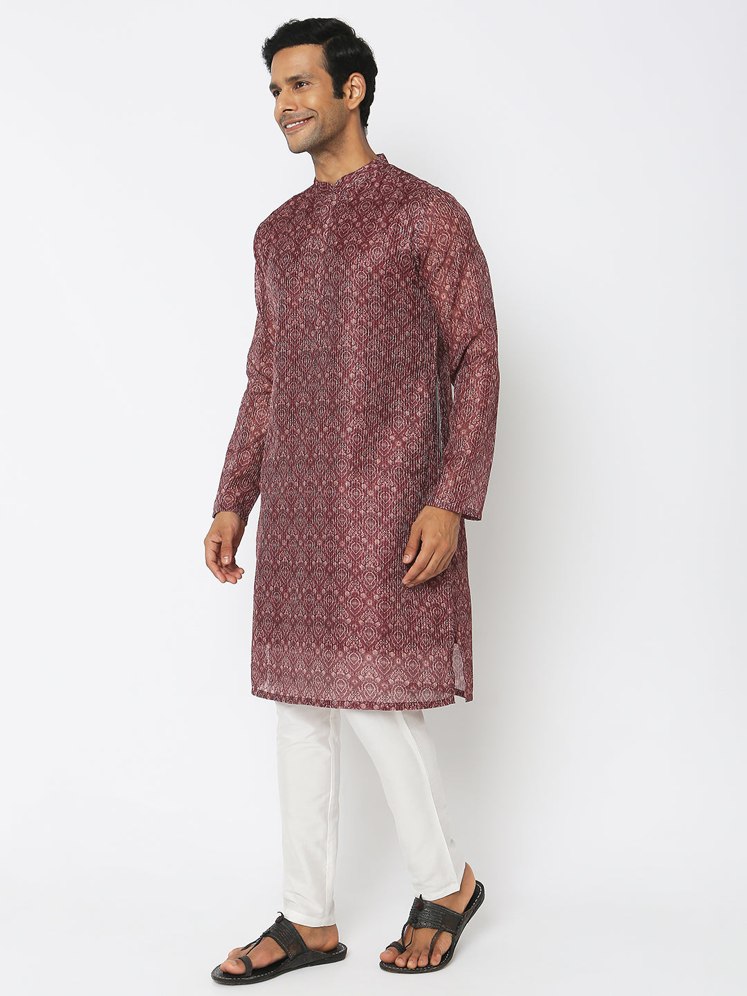 Regular Fit Embellished Kurta
