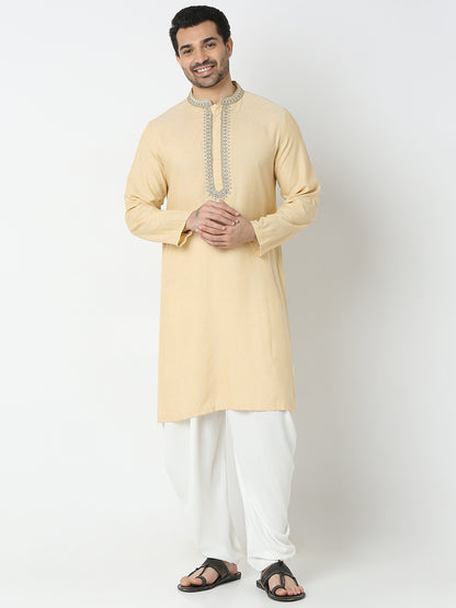 Regular Fit Structured Kurta