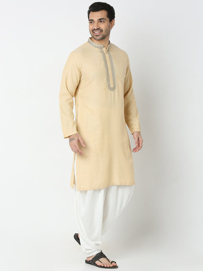 Regular Fit Structured Kurta