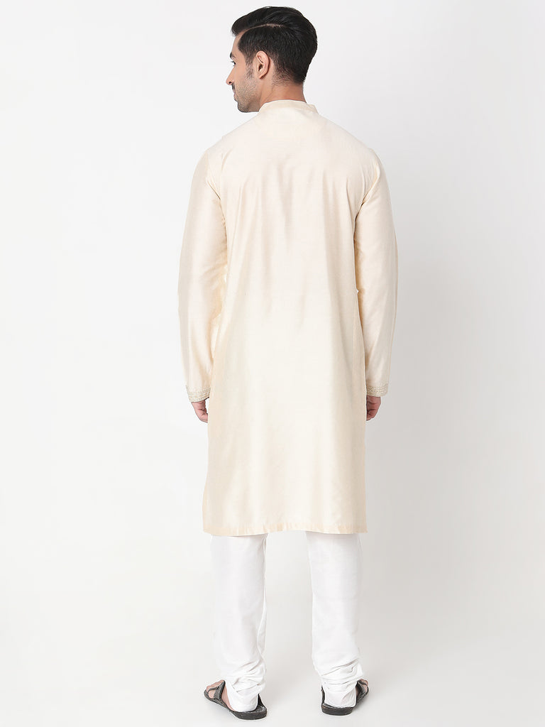 Regular Fit Embroidered Kurta