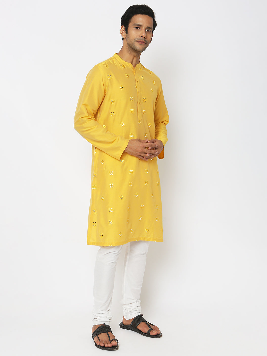 Regular Fit Embellished Kurta