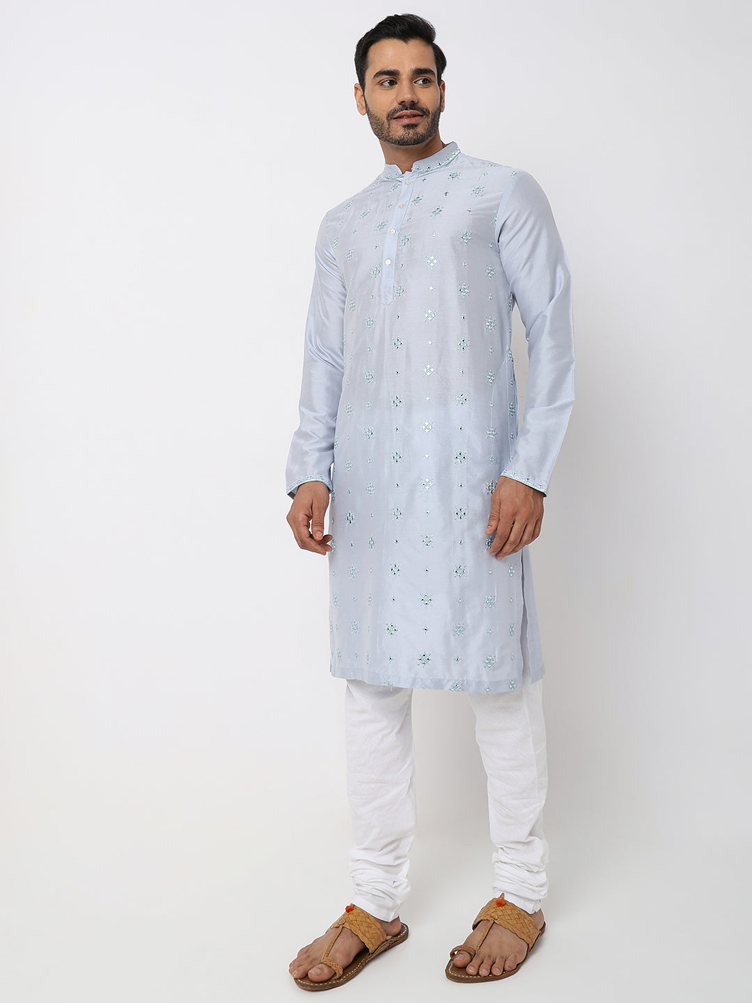 Regular Fit Embellished Kurta