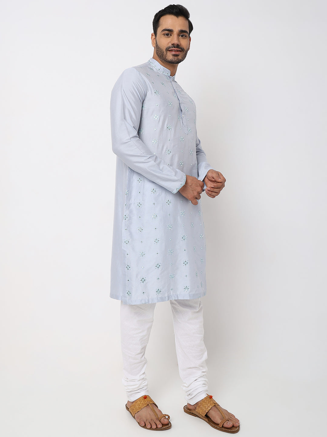 Regular Fit Embellished Kurta