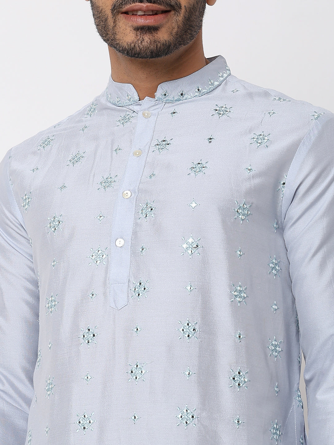 Regular Fit Embellished Kurta
