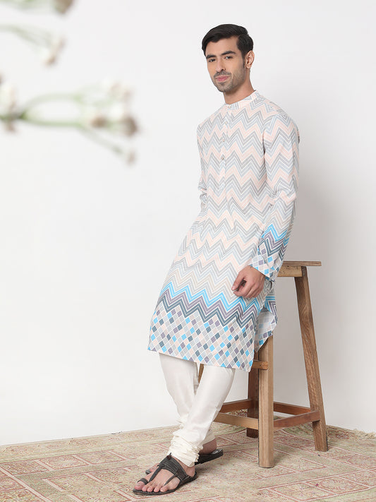 Regular Fit Printed Kurta