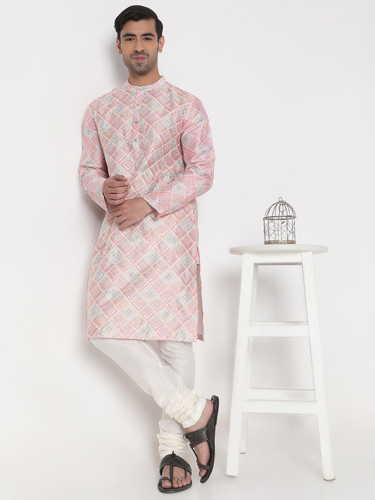 Regular Fit Embellished Kurta