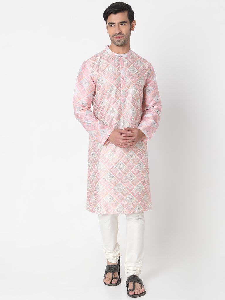 Regular Fit Embellished Kurta