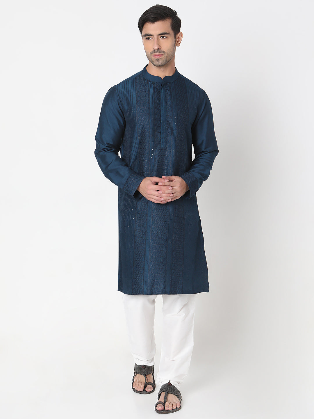 Regular Fit Embellished Kurta