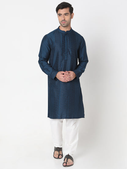 Regular Fit Embellished Kurta