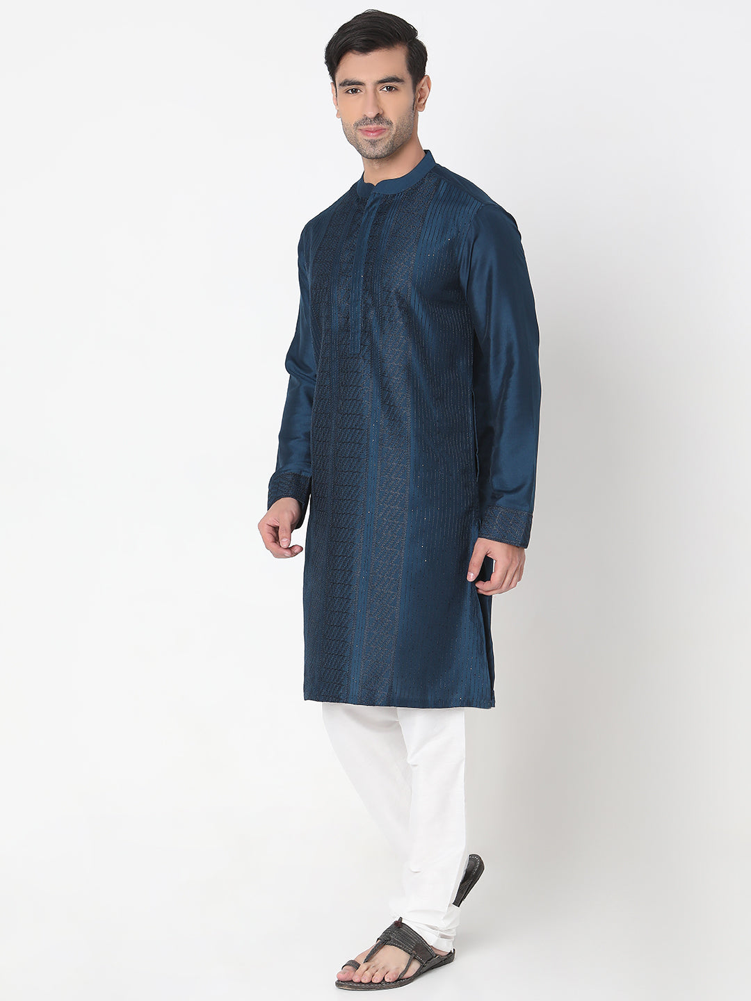Regular Fit Embellished Kurta