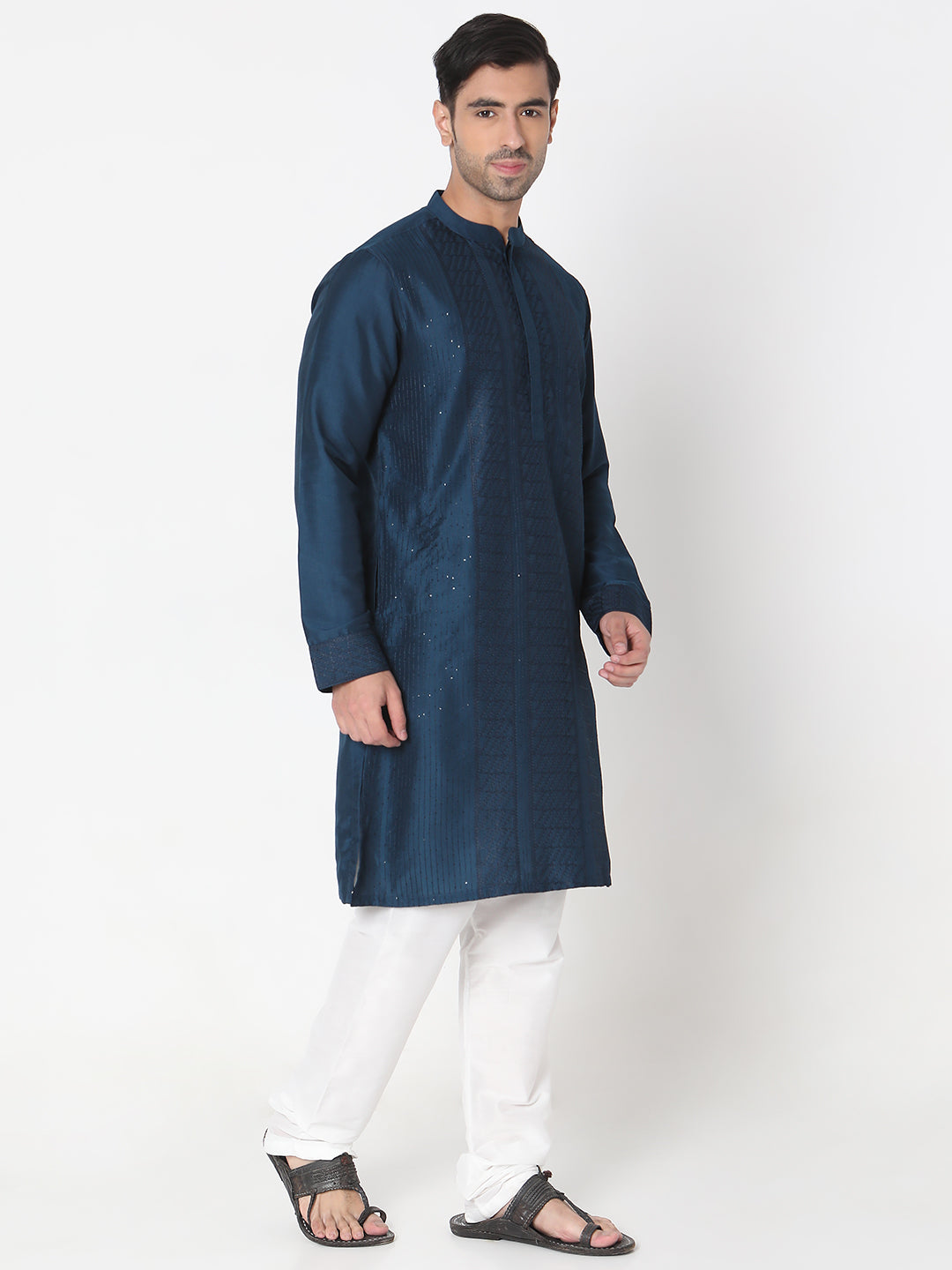 Regular Fit Embellished Kurta
