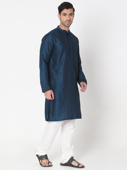 Regular Fit Embellished Kurta