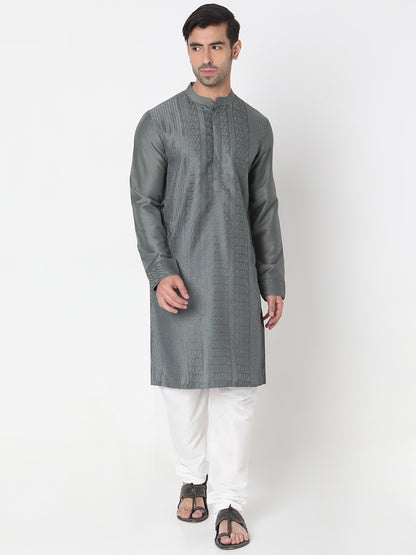 Regular Fit Embellished Kurta