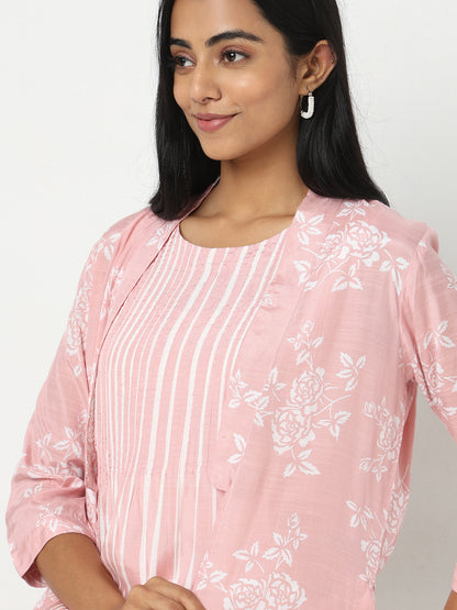 Regular Fit Printed Kurta