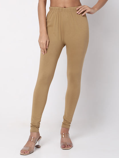 Pencil Solid High Rise Leggings