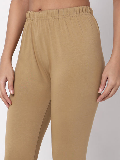Pencil Solid High Rise Leggings