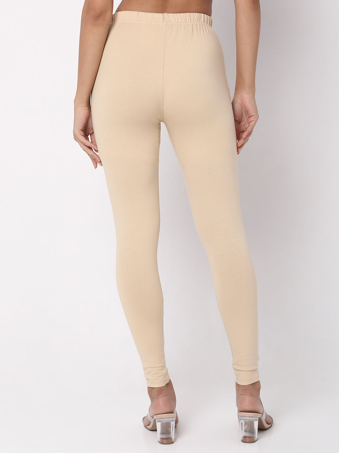 Pencil Solid High Rise Leggings