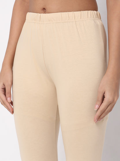 Pencil Solid High Rise Leggings