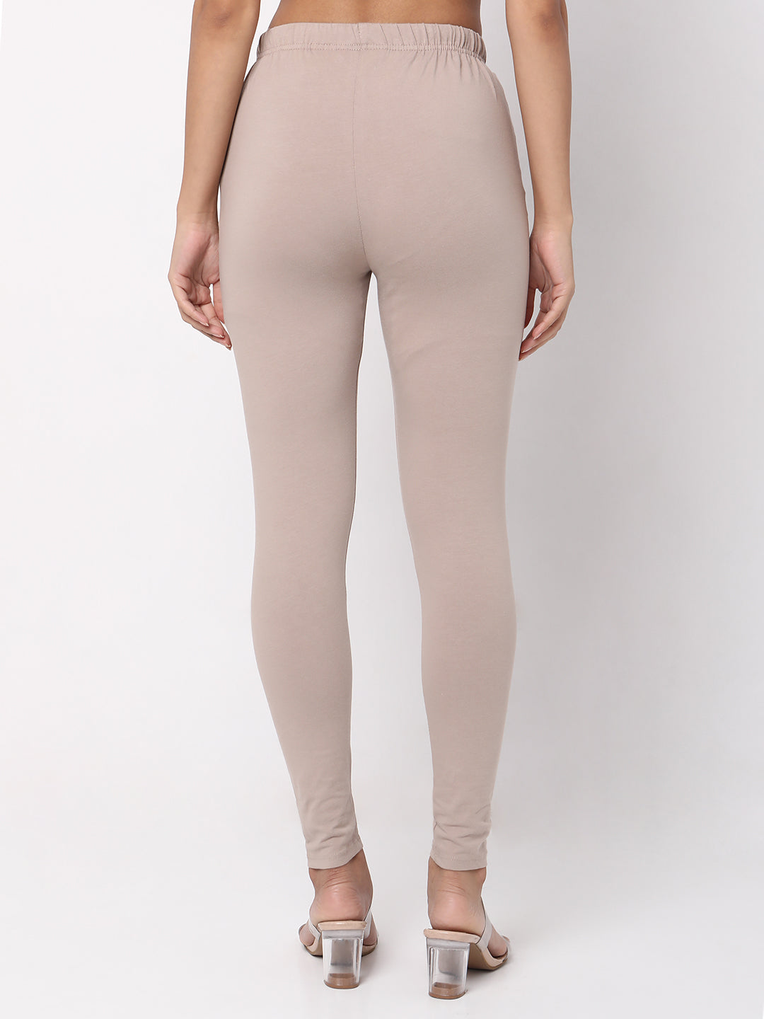 Pencil Solid High Rise Leggings